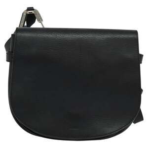 Bally Leather Shoulder Bag Black
